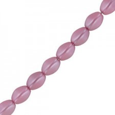 Czech Pinch beads 5x3mm Alabaster pastel pink 02010/25008
